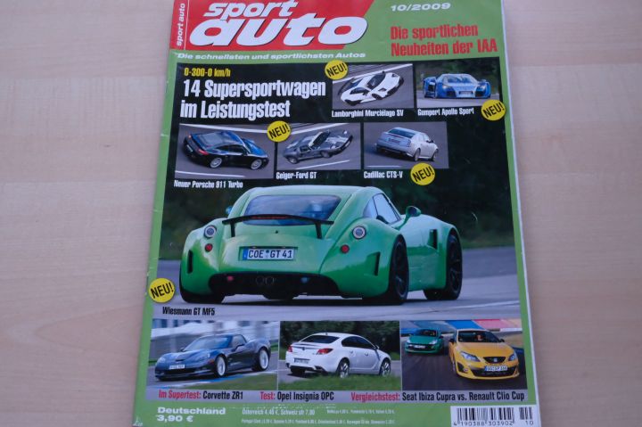 Deckblatt Sport Auto (10/2009)